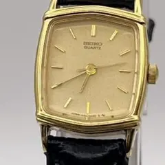 稼働 SEIKO 80s 諏訪工場製 ヴィンテージ腕時計 タンク スクエア