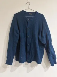 ソフトシャギークルーネックカーディガン