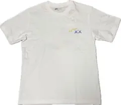 ユニクロ カウズ コラボ Tシャツ 白 L 新品
