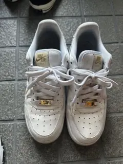 Nike Air Force 1 ホワイト/ベージュ