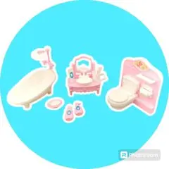 〈no.53〉ミニチュアバスルームセット