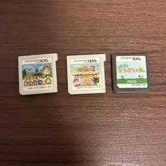 Ds.3DS とびだせ どうぶつの森3点セット