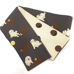 1点のみ 新品 着乃嘉 kinoka 半幅帯 411 ラッコ 水色×ベージュ - メルカリ