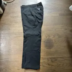 ユニクロ　ヒートテック　ダークグレー スラックス