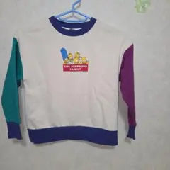 THE SIMPSONS FAMILY キッズ トレーナー クレイジーカラー