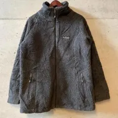 Rab 人気色グレー 保温 ボア フリース ジャケット アウトドア 登山 防寒