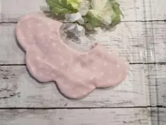 1340.ハンドメイドよだれかけ　ハンドメイドスタイ　360°スタイ