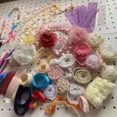 リボン　レース　サテンリボン　まとめ売り