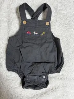 【美品】バースデイ Cottoli コトリ サロペットロンパース 70cm