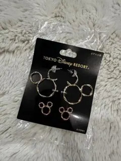 東京ディズニーリゾート ミッキー ピアス 4個セット