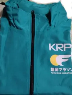 KRP 福岡マラソン フルジップジャケット ターコイズ