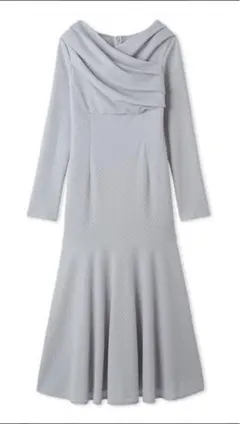 CELFORD セルフォード　マテリアルカシュクールワンピース　38 M