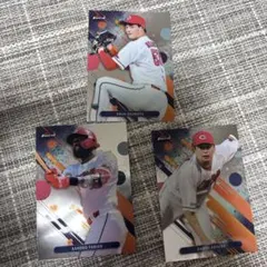 topps finest NPB 広島 3枚セット