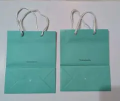 Tiffany & Co. 　ティファニー　ショップ袋 2枚セットのサムネイル