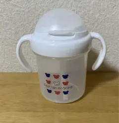 ミニ1⭐︎様専用 赤ちゃんの城/ストローマグ/赤青白/200mlのサムネイル