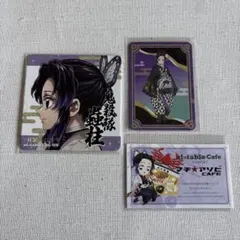 鬼滅の刃　柱展コースター 他 胡蝶 しのぶ 3点セット