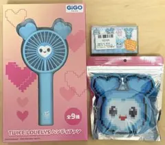 TWICE LOVELYS ハンディファン ラバーマット シール セット - メルカリ