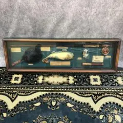 フライフィッシング ウォールアート 壁掛け ルアー 釣り オブジェ 釣具