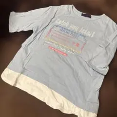 140cm Catch you later! Tシャツ グレー