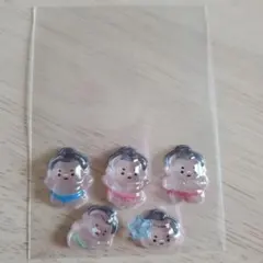 【国内店舗購入品】お相撲さん ボンボンドロップシールお裾分け