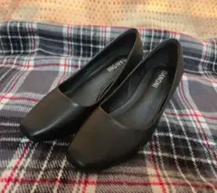 即日発送★傷や汚れがあり★DANGNI ブラック スクエアトゥパンプス