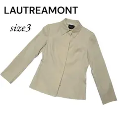 LAUTREAMONT ベージュ テーラードジャケット size3