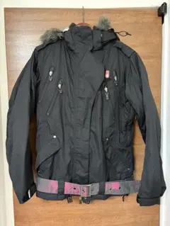 DC スノーボードウェア 上下セット　ブラック 女性用