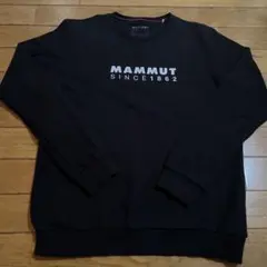 MAMMUT ブラック トレーナー Lサイズ