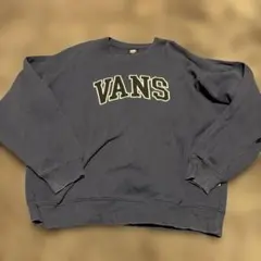 VANS ネイビー XL トレーナー