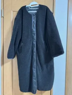 coen 2way キルティングリバーシブルコート L