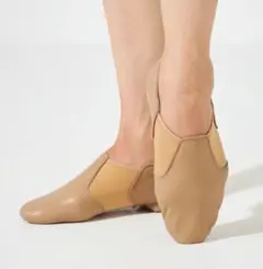 샤콧 스트레치 재즈 슈즈 베이지