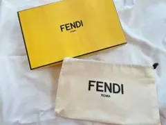 【FENDI 】ギフトボックスとポーチ セット【長財布 インテリア】