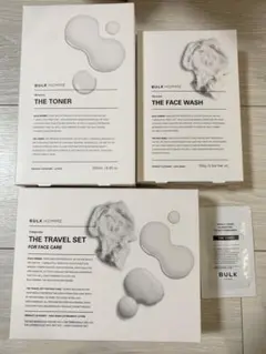 bluk homme 洗顔 化粧水 トラベル セット バルクオム