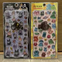 【正規品】ヴィランズ＆ピクサー モンスターズインクプチドロップステッカー