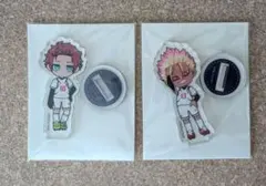 ブルーロック 糸師冴 士道龍聖 ダイソー アクリルスタンド