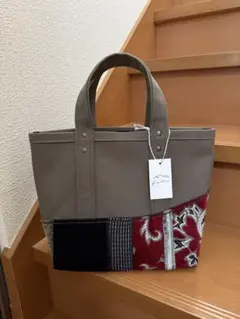 五岳舎 トートバッグ マザーバッグ リメイクトートバッグ ichi sm2 