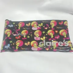 トゥイーティー フラットポーチ　claire's クレアーズ