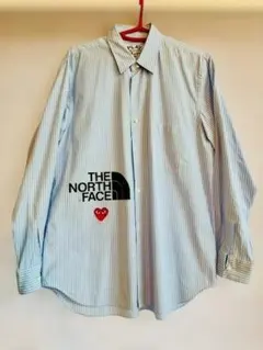 美品 TNF × PLAY COMME des GARCONS シャツ M