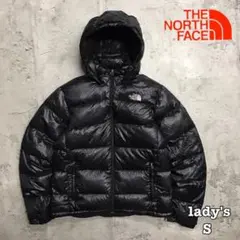 ノースフェイス　ダウンジャケット　ヌプシ　ブラック　レディースL 700