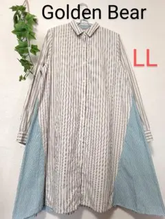 Golden Bear☆ストライプ、Aライン、チュニック、シャツワンピース