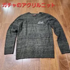 GOTCHA ダークグリーン ニットセーター Lサイズ
