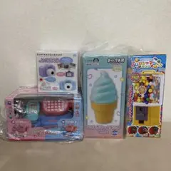 DX ハッピー レジセット ランプ　ガムガシャマシーン　トイカメラ　4点