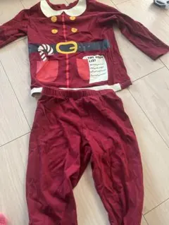 H&M サンタ風 赤い長袖セット 98