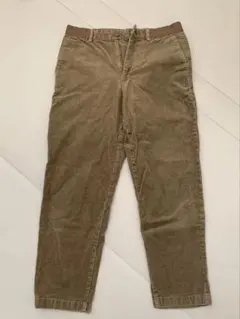 【美品】ユニクロ UNIQLO コーデュロイアンクルパンツ メンズS