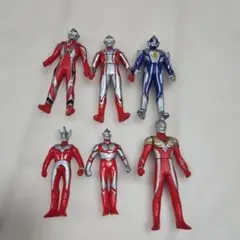 ★ウルトラマン ソフビ 手のひらサイズ フィギュア 6体セット＋おまけ