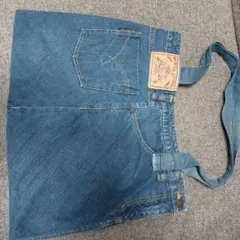 デニムトートバッグ　ハンドメイド
