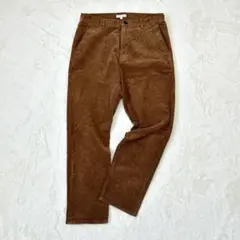 ビューティー&ユース◆ゴーデュロイパンツ(L)ハイウェスト ブラウン 秋 冬