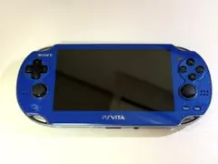 SONY PSVITA PCH-1000 サファイアブルー 動作品