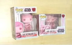 Funko POP!　スター・ウォーズ　バレンタイン限定　　グローグー　ルーク