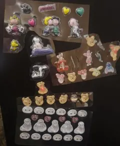 正規品ボンボンドロップシールmini　ぷくぷくシール